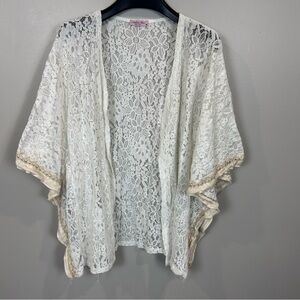 Caterina Ricci women’s lace bathing suit cover up made in Italy size‎ medium